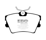 EBC 96-98 Volkswagen Eurovan 2.5 Vented Rotors Greenstuff Rear Brake Pads