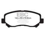 EBC 12+ Mazda CX-5 2 Yellowstuff Front Brake Pads