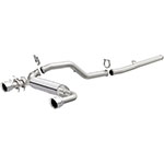 MagnaFlow CatBack 16-17 Ford Focus RS 2.3L Race Series Dual Exit Polished Stainless Exhaust; 2016-2017