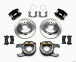 Wilwood D154 P/S Park Brake Kit New Big Ford 2.50in Off Staggerd Mount