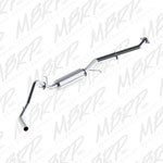 MBRP 2003-2007 Chev/GMC 1500 Classic 4.8/5.3L EC/CC-SB Cat Back Single Side AL P Series Exhaust; 2003-2007