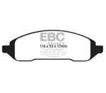 EBC 04-07 Ford Freestar 3.9 Greenstuff Rear Brake Pads