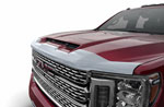 AVS 2020 GMC Sierra 2500 Aeroskin Low Profile Hood Shield - Chrome; 2020-2022