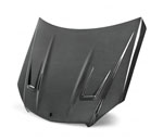 Seibon Carbon Fiber Gt Style Hood Mercedes C-Class; 2007-2011