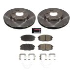 Power Stop 19-22 Kia Forte Front Autospecialty Brake Kit; 2022-2022