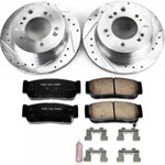 Power Stop 07-09 Kia Sorento Rear Z23 Evolution Sport Brake Kit; 2007-2009