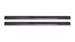 Putco 2020 Chevy Silverado LD/HD Double/Regular Cab w/ Bow Tie Etching (2pcs) Black Platinum Door Sills; 2020-2022