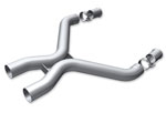 Borla X-Pipe: Ford MustangGT/GT500 5.0L/5.4L AT/MT X-PIPE 2.75"