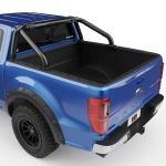 EGR 2019+ Ford Ranger Black Powder Coat S-Series Sports Bar (w/o Side Plates); 2019-2023