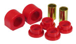 Prothane 81-87 GM 4wd Front Sway Bar Bushings - 1 1/4in - Red; 1981-1987