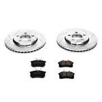 Power Stop 00-06 Audi TT Quattro Rear Z23 Evolution Sport Brake Kit; 2000-2006