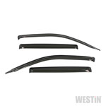 Westin 2017 Honda Ridgeline Wade Slim Wind Deflector 4pc - Smoke; 2017-2017