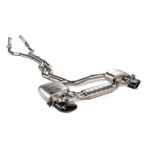 Akrapovic 2020 Audi RS6 Avant (C8) Evolution Line Cat Back (Titanium) (Req Link Pipe Set)