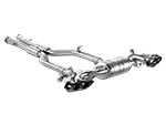 Akrapovic 10-14 AMG SLS Coupe/Roadster Evolution Line Cat Back (Titanium) w/ Carbon Tips