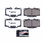 Power Stop 89-96 Nissan 300ZX Front Z26 Extreme Street Brake Pads w/Hardware; 1989-1996