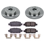 Power Stop 18-19 Nissan 370Z Rear Autospecialty Brake Kit; 2018-2022