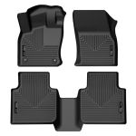 Husky Liners 18-22 Volkswagen Tiguan Weatherbeater Black Front & 2nd Seat Floor Liners; 2018-2022