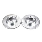 Power Stop 14-16 BMW 228i Front Evolution Drilled & Slotted Rotors - Pair; 2014-2016