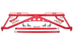 BMR 15-20 Ford Mustang Harness Bar - Red; 2015-2020