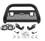 Go Rhino 05-15 Toyota Tacoma RC2 LR 2 Lights Complete Kit w/Front Guard + Brkts; 2005-2015