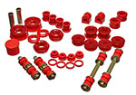 Energy Suspension 03-05 Dodge SRT-4 FWD Red Hyper-flex Master Bushing Set; 2003-2005