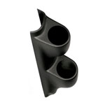 Autometer 89-94 Nissan 240SX 52mm Black Dual Gauge Pod; 1989-1994