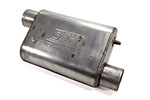 BBK VariTune Adjustable Performance Muffler 3.0 in. Offset/Offset Stainless Steel