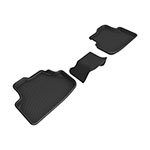 3D Maxpider 21-23 Volkswagen Gti/R Kagu Floor Mat- Black R2