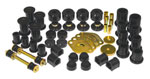 Prothane 89-94 Toyota Truck 4wd Total Kit - Black; 1989-1994