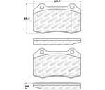 StopTech Sport Brake Pads Volvo S60 R 330mm Front Disc, Rear; 2004-2007