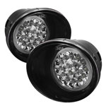 Spyder Nissan Armada LED Fog Lights - Clear - (FL-LED-NT04-C)