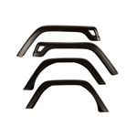 Omix 4-Piece Fender Flare Kit- 97-06 Jeep Wrangler; 1997-2006