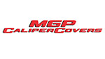 MGP 21-22 Kia K5 1.6L 4 Caliper Covers Engraved Front & Rear MGP Red Powder Coat Finish Silver ch