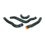 Mishimoto Mitsubishi EVO X Black Silicone Hose Kit; 2008-2014