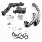 JBA 01-04 Toyota 3.4L V6 w/o EGR 1-1/2in Primary Ti Ctd Cat4Ward Header; 2001-2004