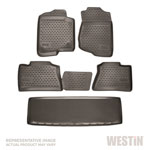 Westin 2009-2015 Honda Pilot Profile Floor Liners 4pc - Black; 2009-2015