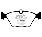 EBC 04-06 BMW X3 2.5 (E83) Yellowstuff Front Brake Pads; 2004-2006