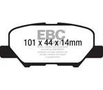 EBC 14+ Mazda 3 2.0 (Mexico Build) Ultimax2 Rear Brake Pads