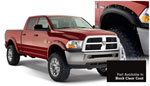 Bushwacker 16-18 Dodge Ram 2500 Fleetside Pocket Style Flares 4pc 76.3/98.3in Bed - Black CC; 2016-2018