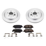 Power Stop 16-18 Cadillac ATS Rear Z17 Evolution Geomet Coated Brake Kit; 2016-2018