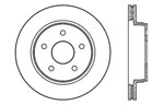 StopTech Chrysler Aspen Sport Drilled/Slotted Rotor, Front Right; 2007-2009