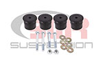 BMR 15-17 S550 Mustang Differential Bushing Kit (Aluminum) - Black; 2015-2017