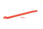 BMR Tubular Upper Panhard Rod Support Mustang V8 Red