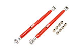 BMR Adjustable Lower -Race- Control Arms w/rod ends Mustang V8 Red