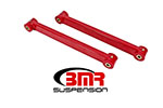 BMR 05-14 S197 Mustang Non-Adj. Boxed Lower Control Arms (Polyurethane) - Red; 2005-2014