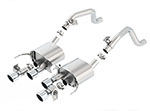 Borla Corvette C7 Stingray Exhaust Axle Back ATAK w/NPP dual mode exhaust; 2014-2019