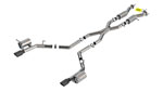 Borla 2021+ Dodge Durango SRT Hellcat 6.2L V8 AWD ATAK Cat-Back Exhaust System - Black Chrome Tips; 2021-2022