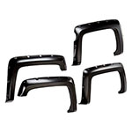 Bushwacker 2019 Ford Ranger Supercrew Extend-A-Fender Style Flares 4pc - Black; 2019-2022