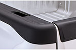 Bushwacker 07-13 GMC Sierra 1500 Fleetside Bed Rail Caps 78.7in Bed - Black; 2007-2013