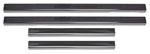 Putco 2019+ Chevrolet Silverado LD- Crew Cab w/ Bow Tie Etching (4pcs) Black Platinum Door Sills; 2019-2022